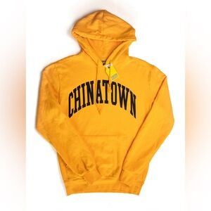 NEW CHINATOWN MARKET ARCH YELLOW HOODIE